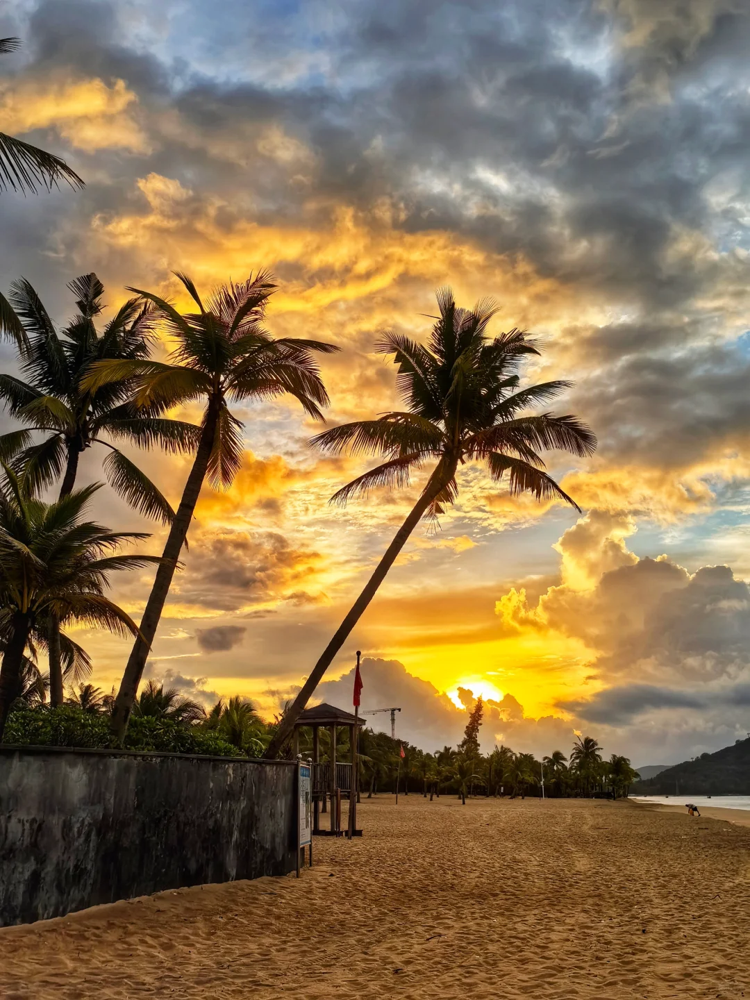 美丽的清水湾清晨