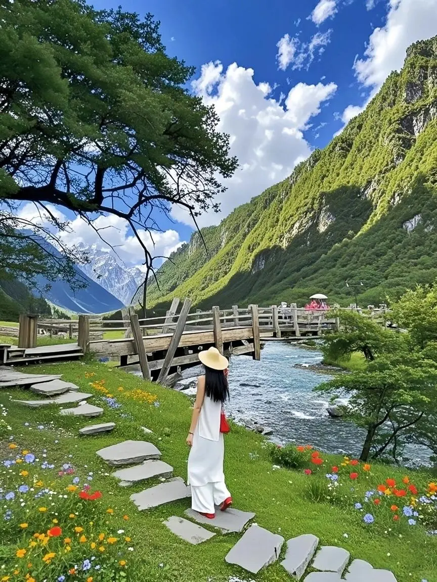 四姑娘山 | 与雪山、草甸、溪流的治愈邂逅