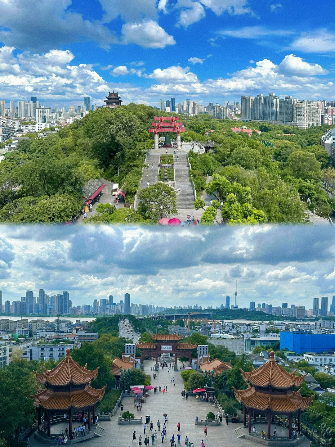 湖北武汉黄鹤楼 总要去诗句里的黄鹤楼看看