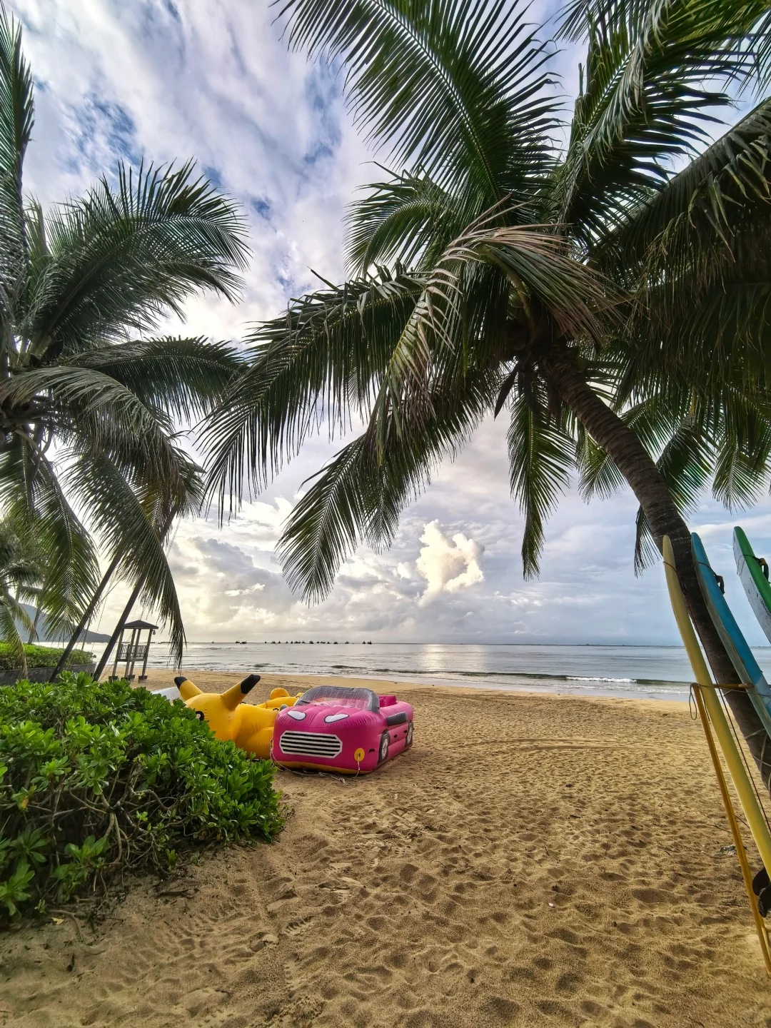 美丽的清水湾清晨