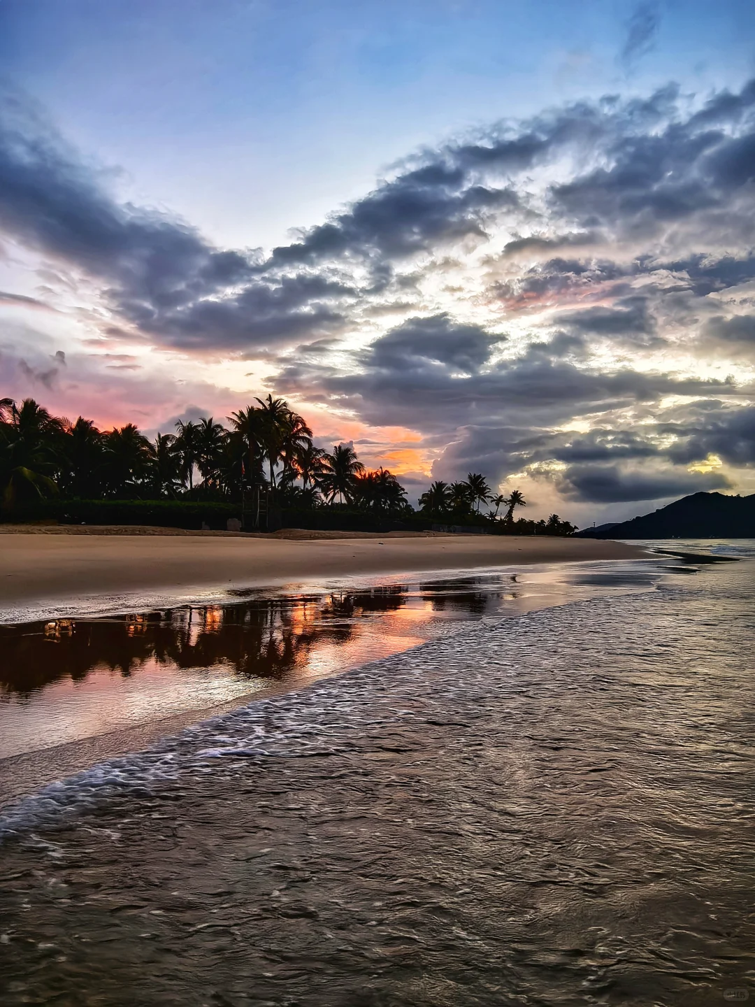 美丽的清水湾清晨