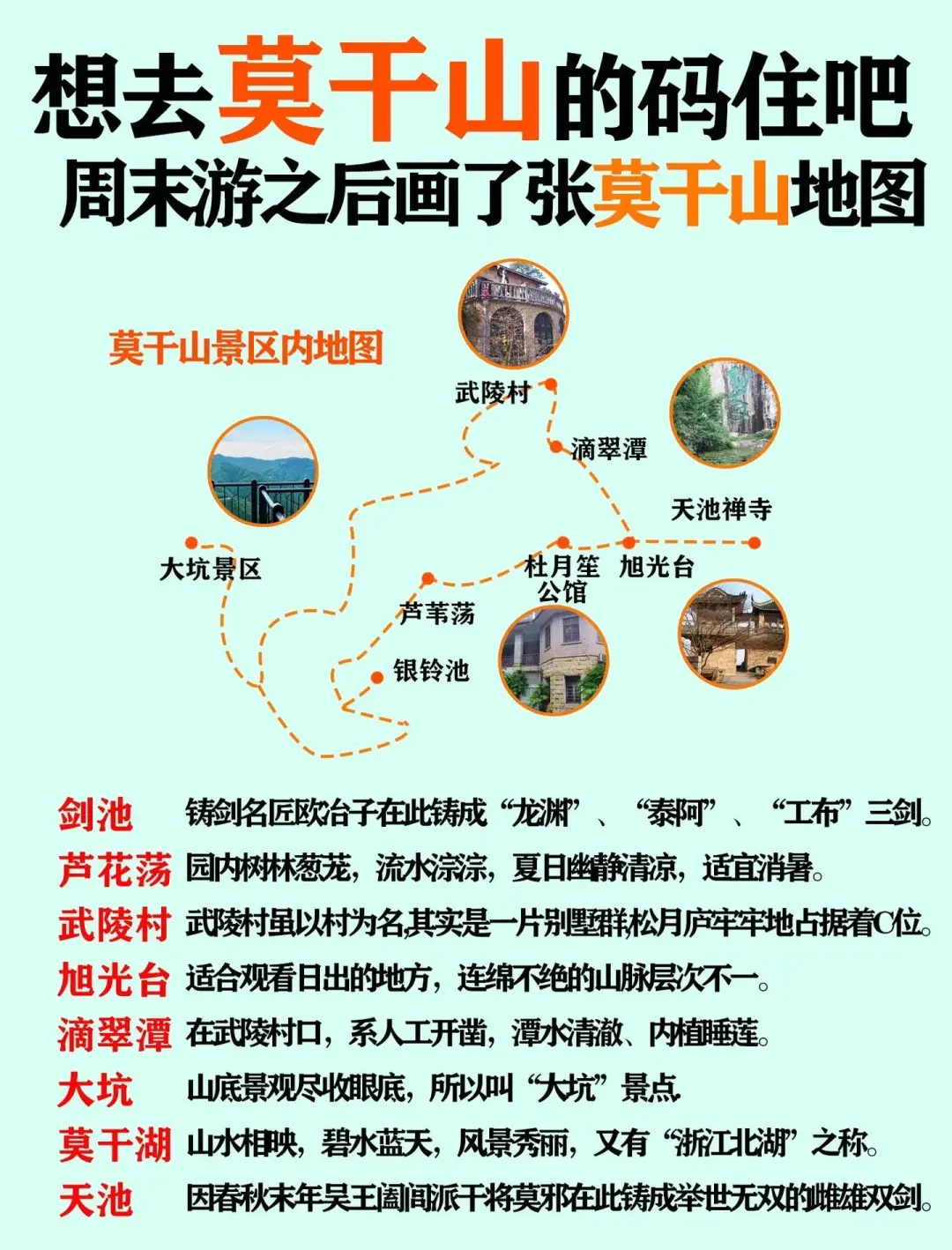 我国不同地区适合旅游的月份