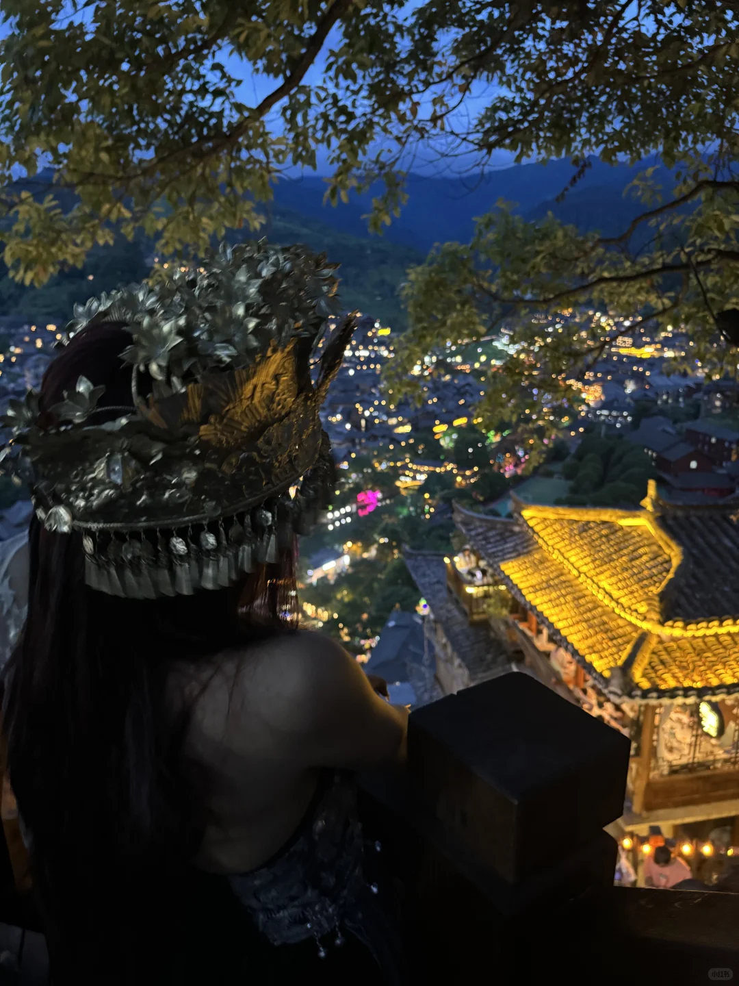 千户苗寨观景台！你别太出片了！