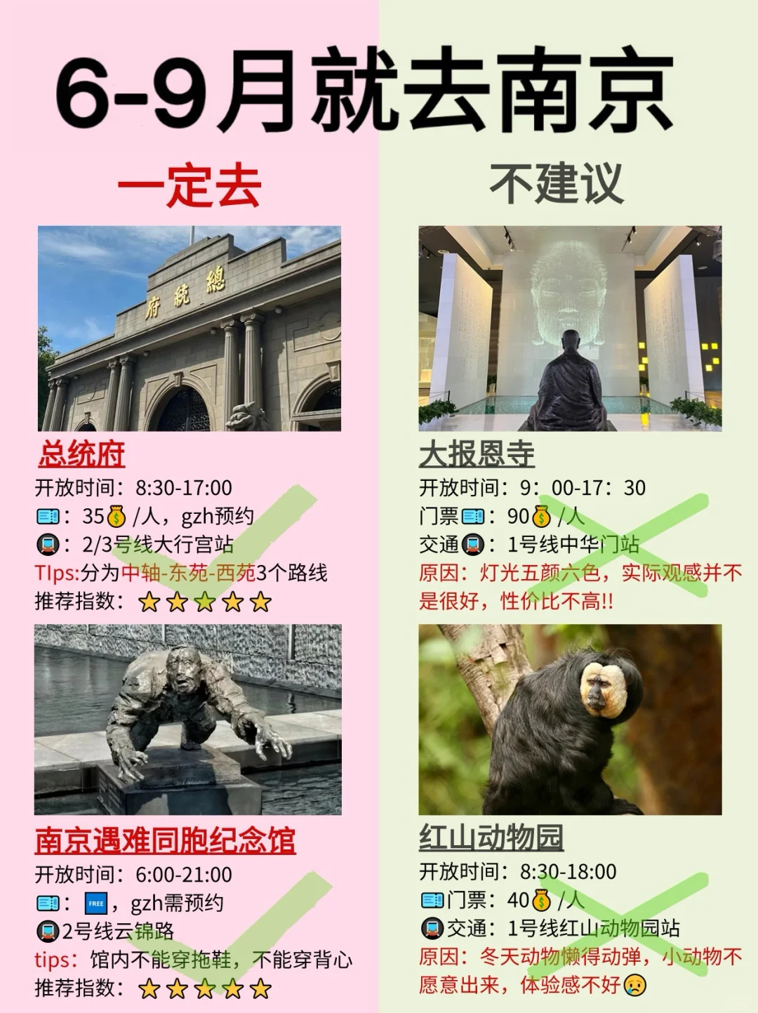 南京不踩坑攻略| 3天2晚只需500+