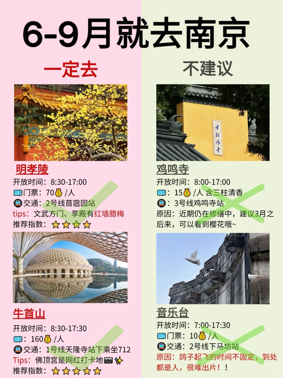 南京不踩坑攻略| 3天2晚只需500+