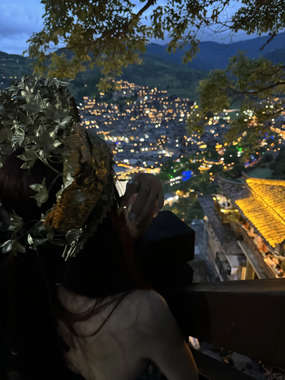 千户苗寨观景台！你别太出片了！