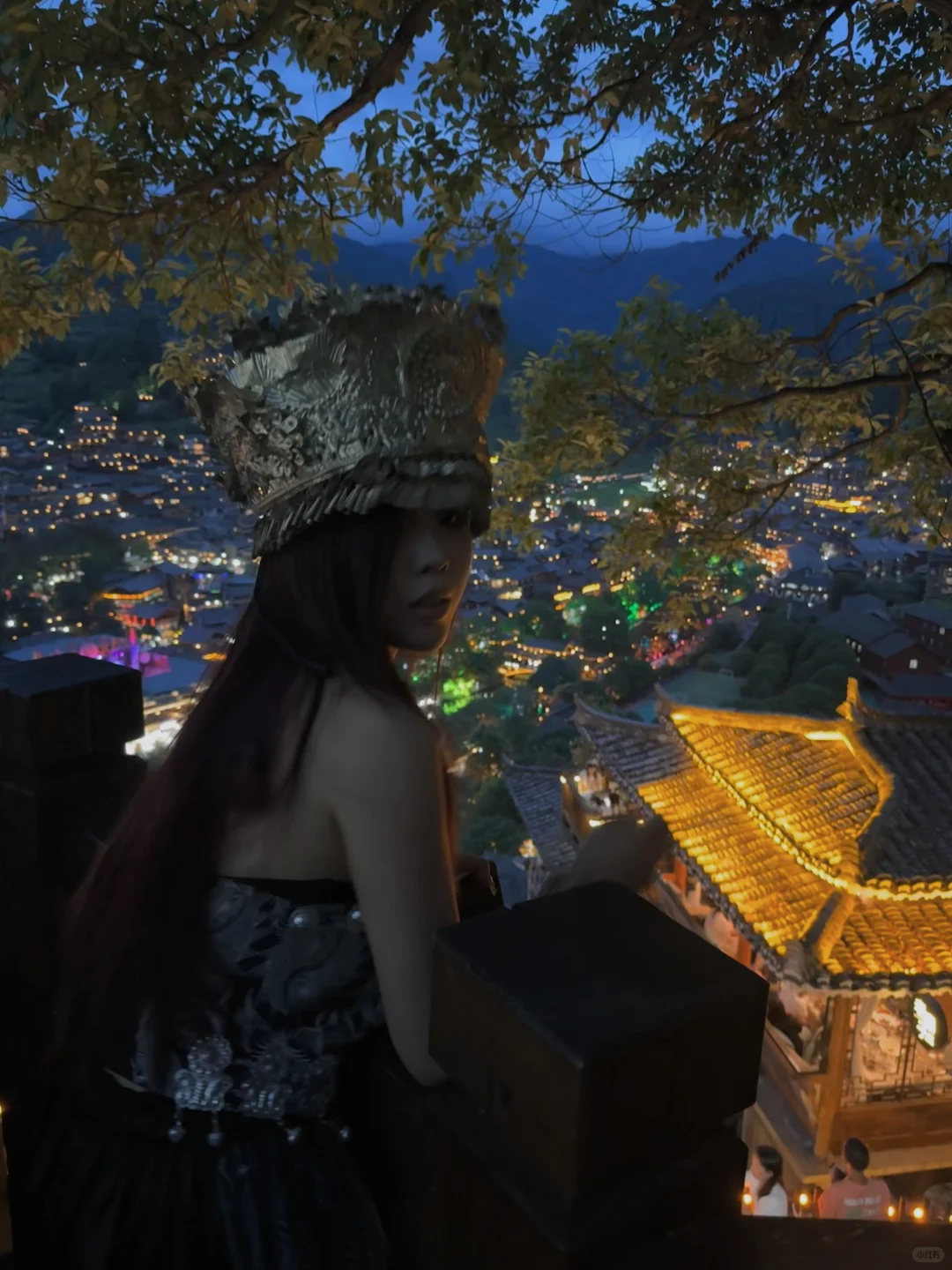 千户苗寨观景台！你别太出片了！