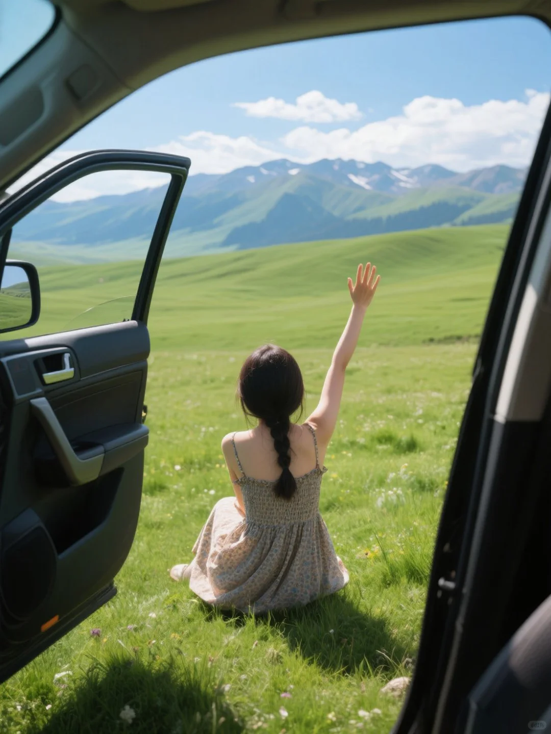 上班暂停✅要和好的朋友去草原放羊！！！