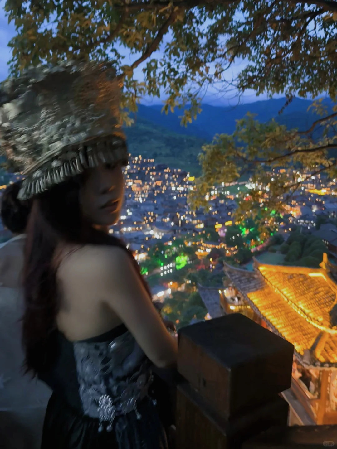 千户苗寨观景台！你别太出片了！