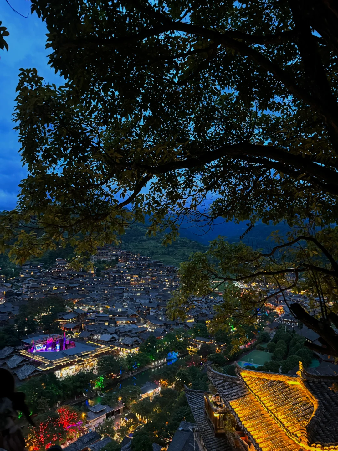 千户苗寨观景台！你别太出片了！