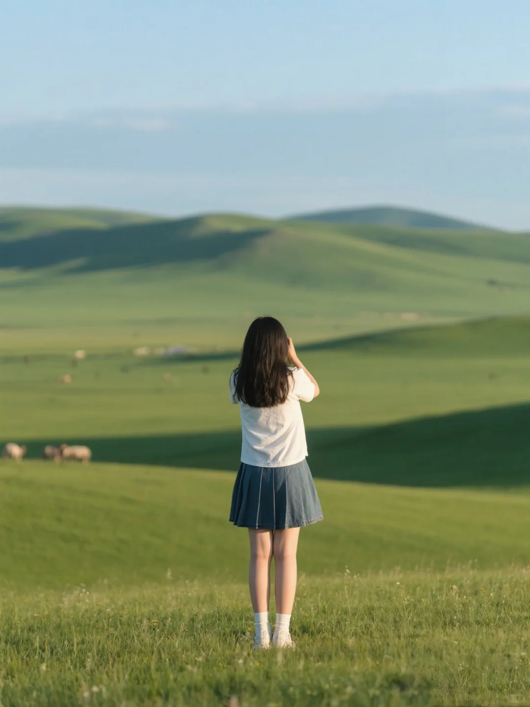 上班暂停✅要和好的朋友去草原放羊！！！