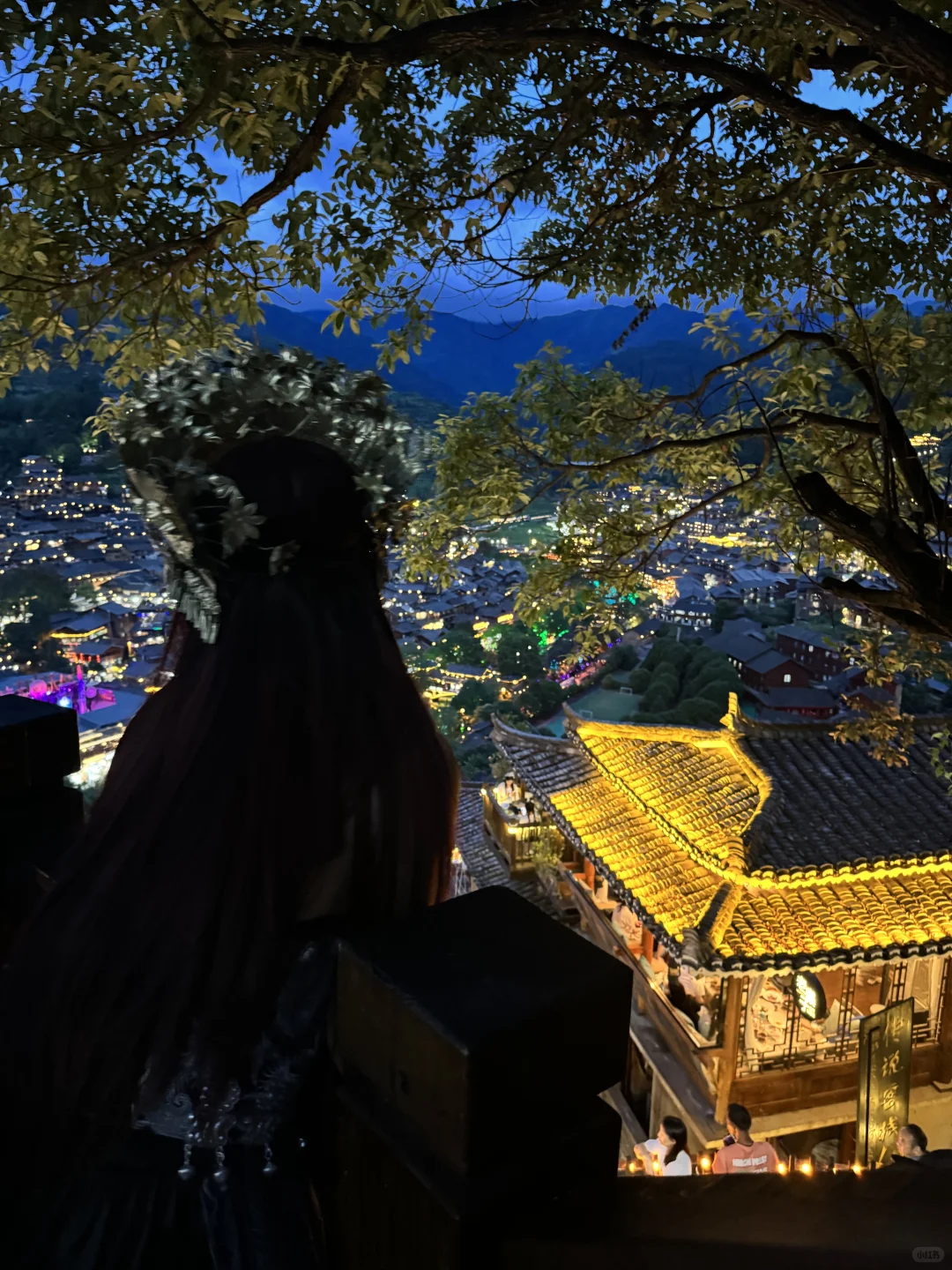 千户苗寨观景台！你别太出片了！