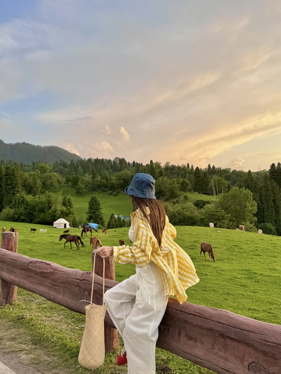 去那拉提别再排队🧎网红桥了🌲