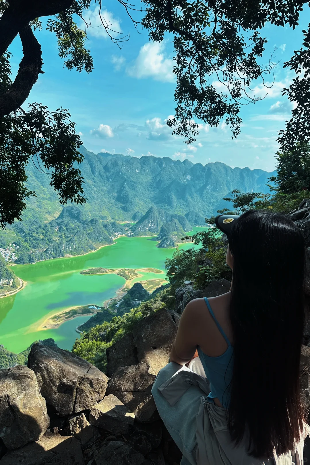 🌿被张馨予安利的秘境！百色浩坤湖美到窒