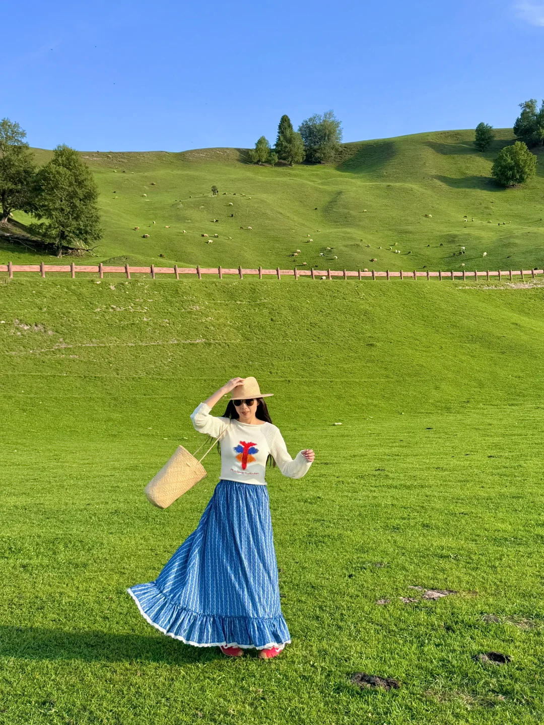 去那拉提别再排队🧎网红桥了🌲