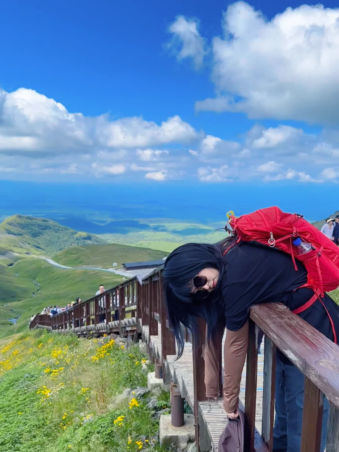 人生建议：6-8月一定要来22℃的长白山避暑💦