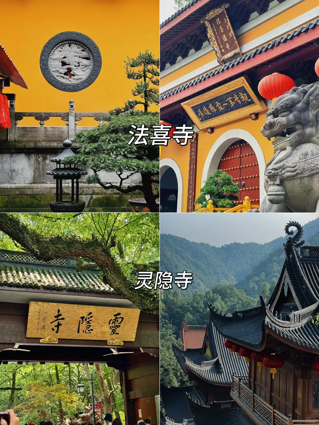 熬夜整理的杭州必打卡9大景点❗️可无脑冲