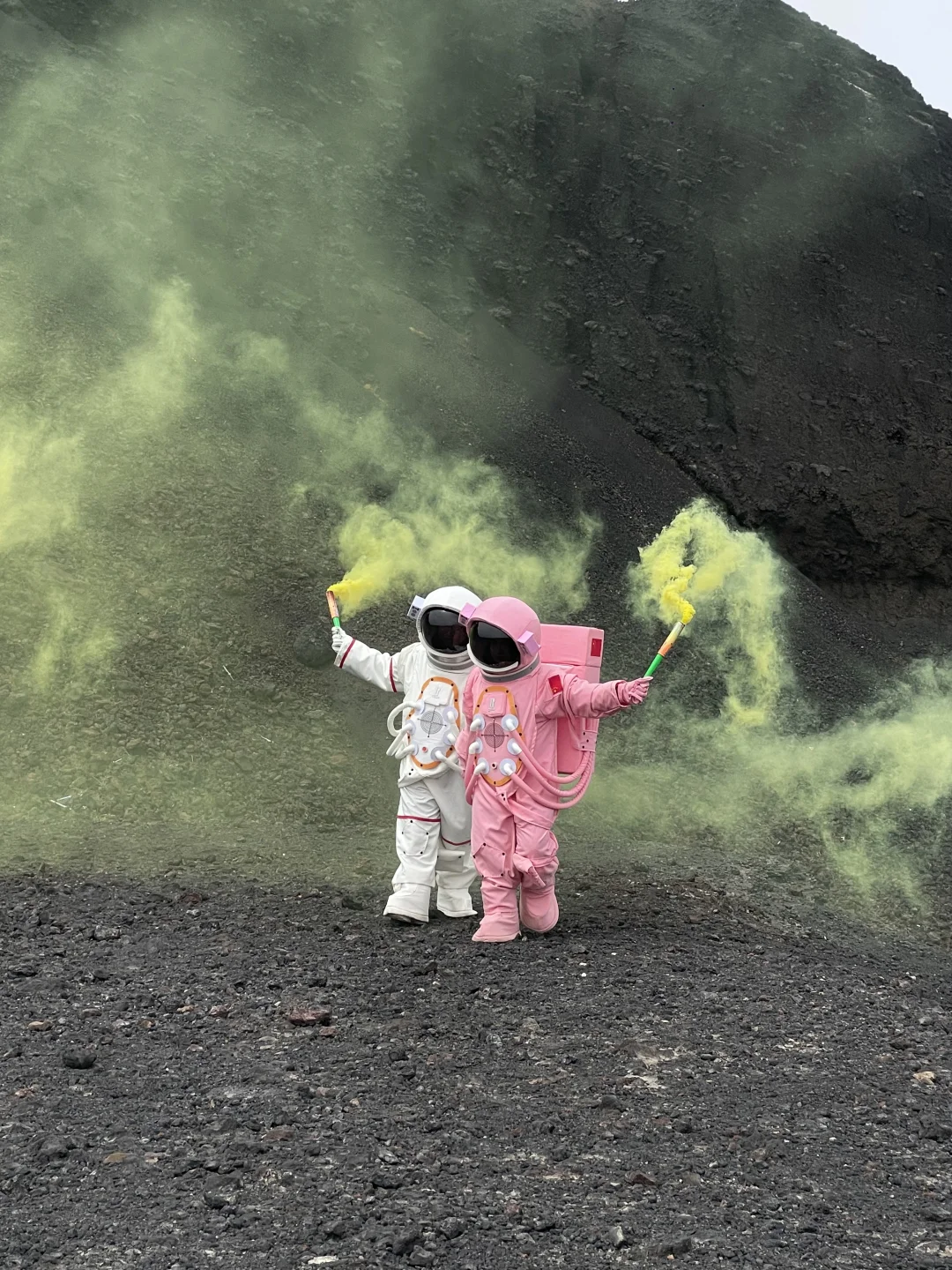 为了这几张照片特地来了乌兰哈达火山🌋
