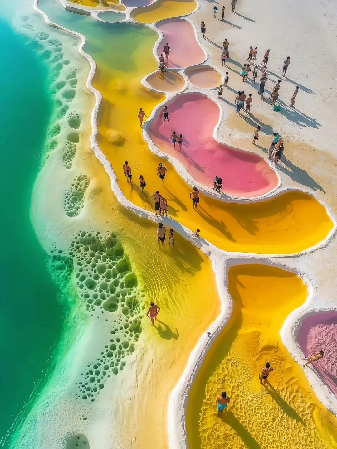 平潭七彩大海：这个夏天的爆款✨