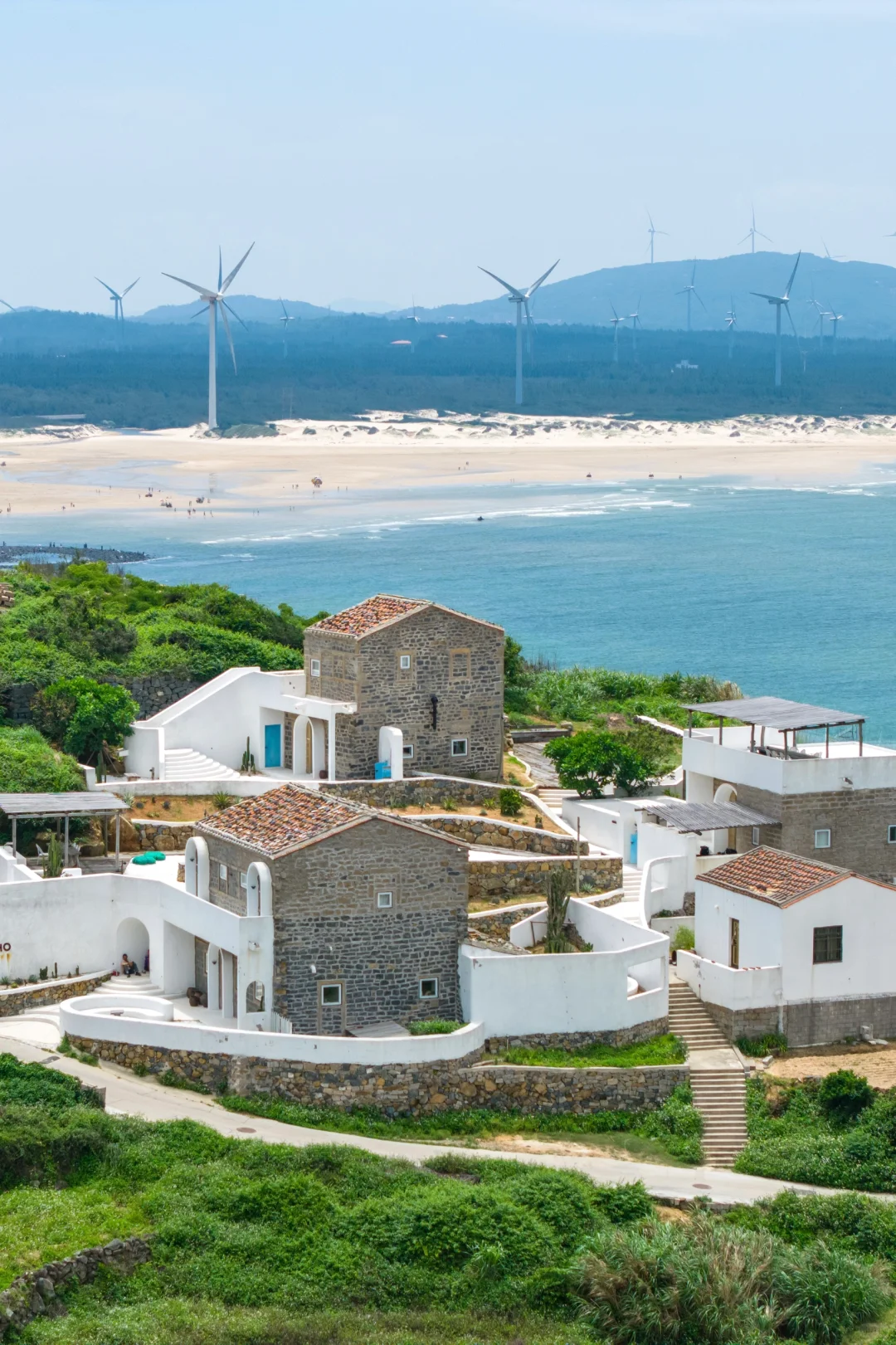 平潭旅游刚回，风车大海美到发疯😭（live图