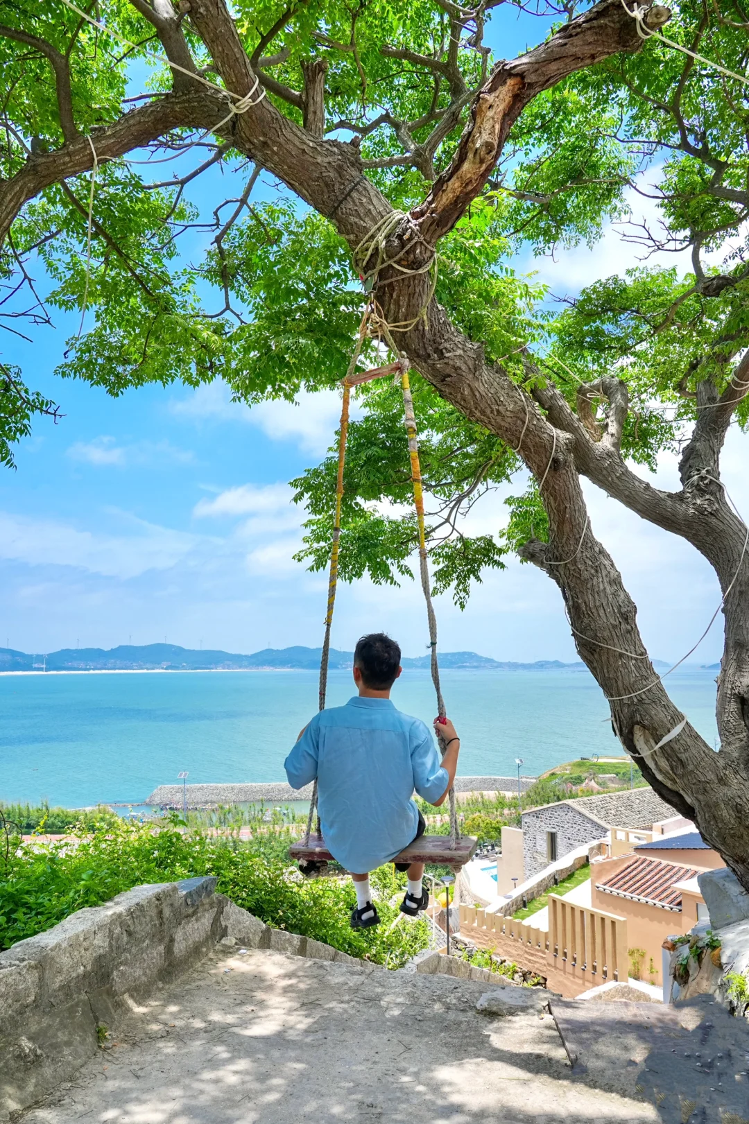 平潭旅游刚回，风车大海美到发疯😭（live图
