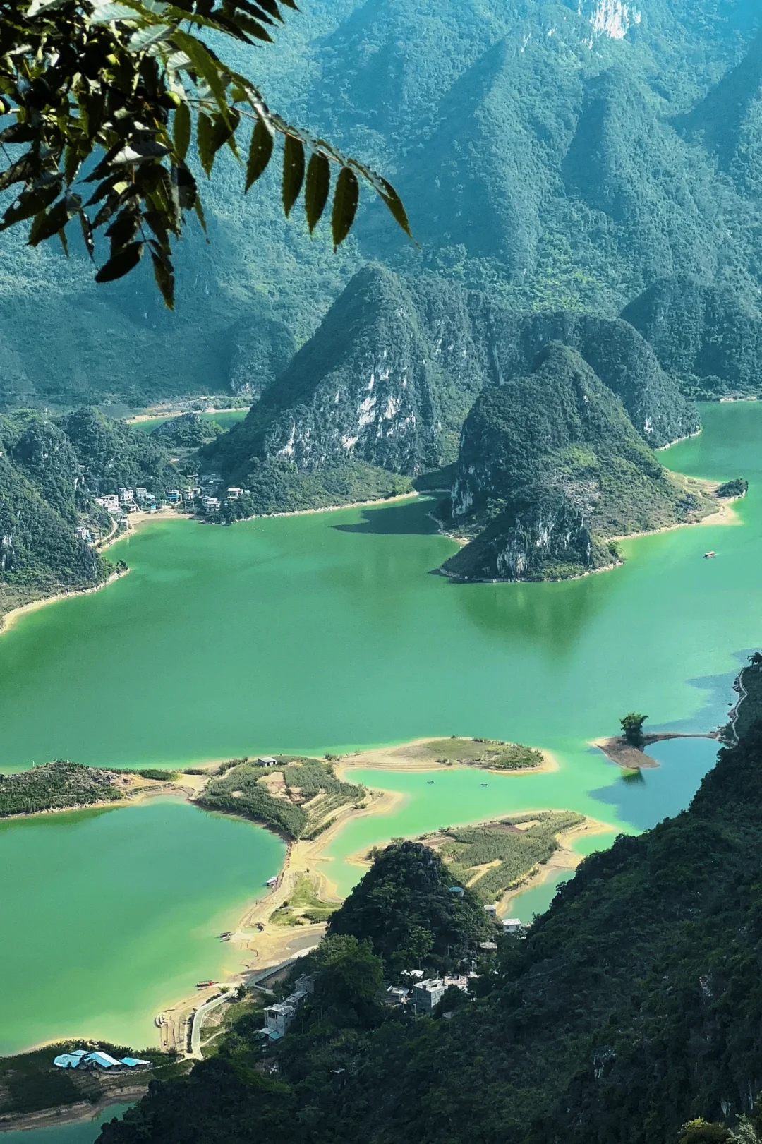 🌿被张馨予安利的秘境！百色浩坤湖美到窒