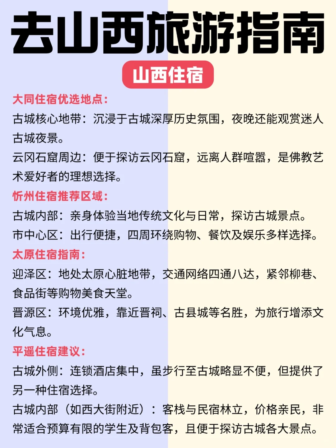 暑假📍山西旅游这些景点下次别去了😭