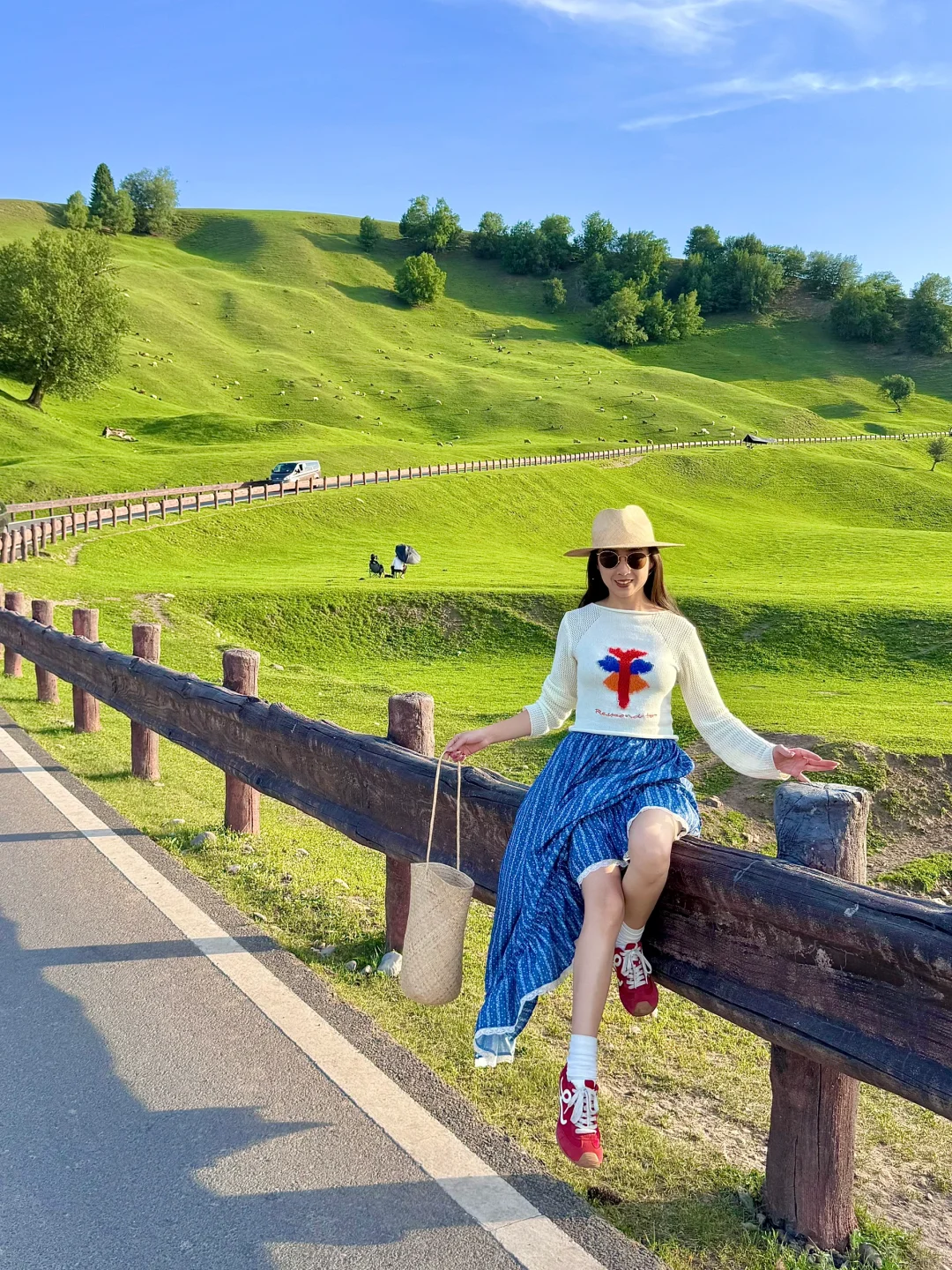 去那拉提别再排队🧎网红桥了🌲