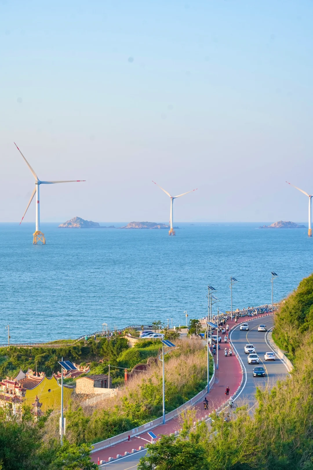 平潭旅游刚回，风车大海美到发疯😭（live图