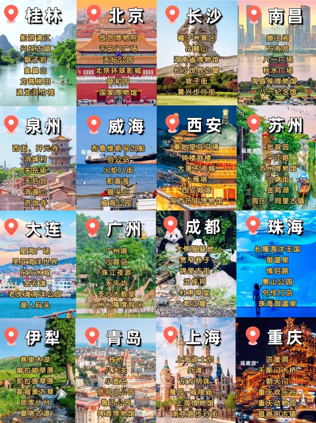 2025暑假亲子游|适合带娃旅游的16个宝藏城