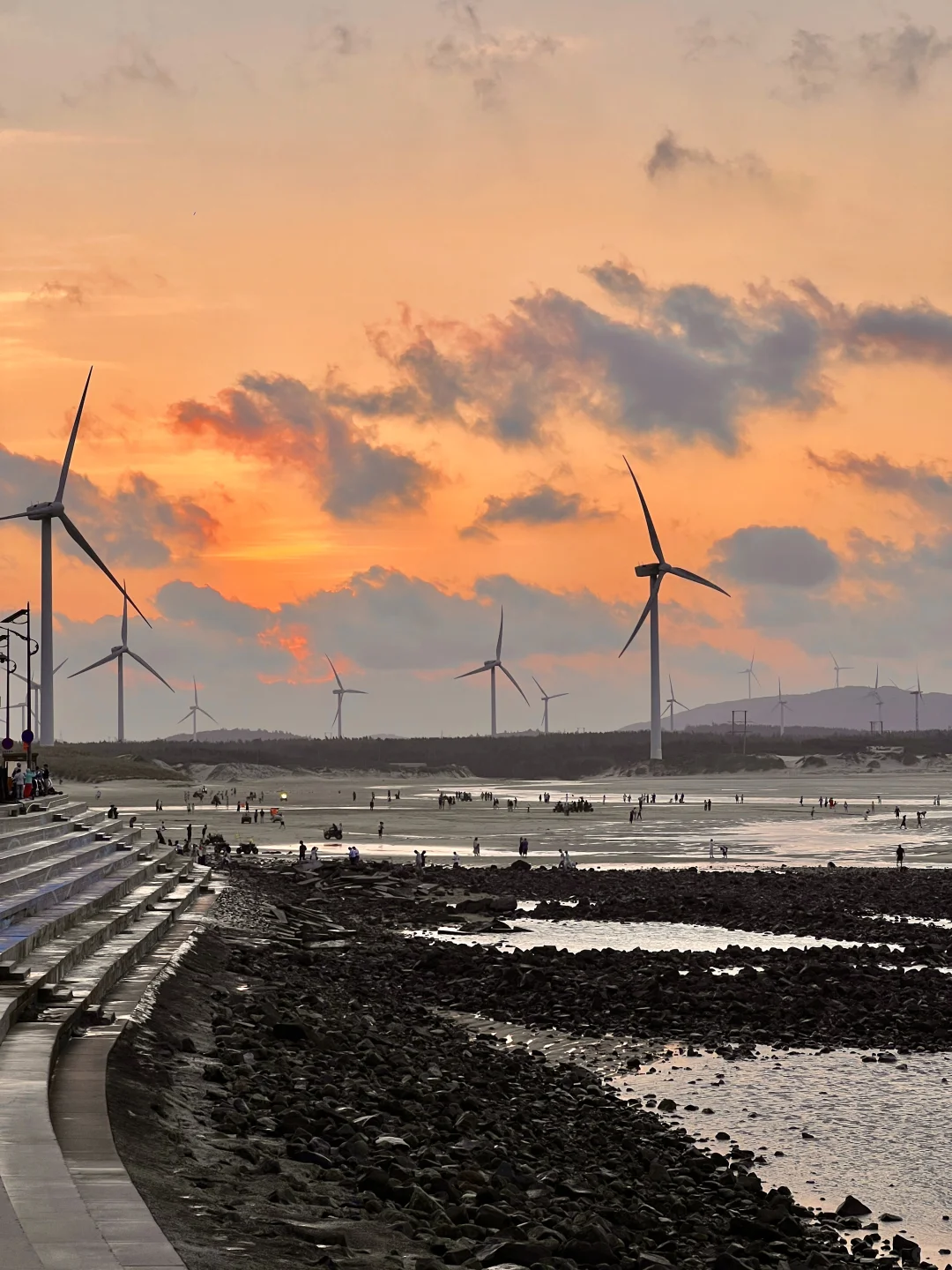平潭旅游刚回，风车大海美到发疯😭（live图