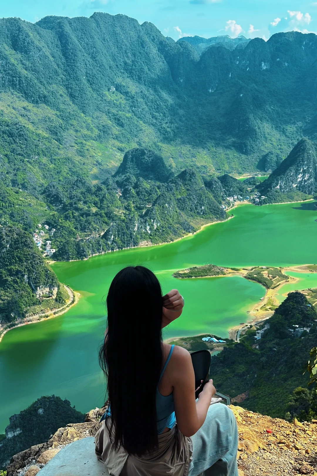 🌿被张馨予安利的秘境！百色浩坤湖美到窒