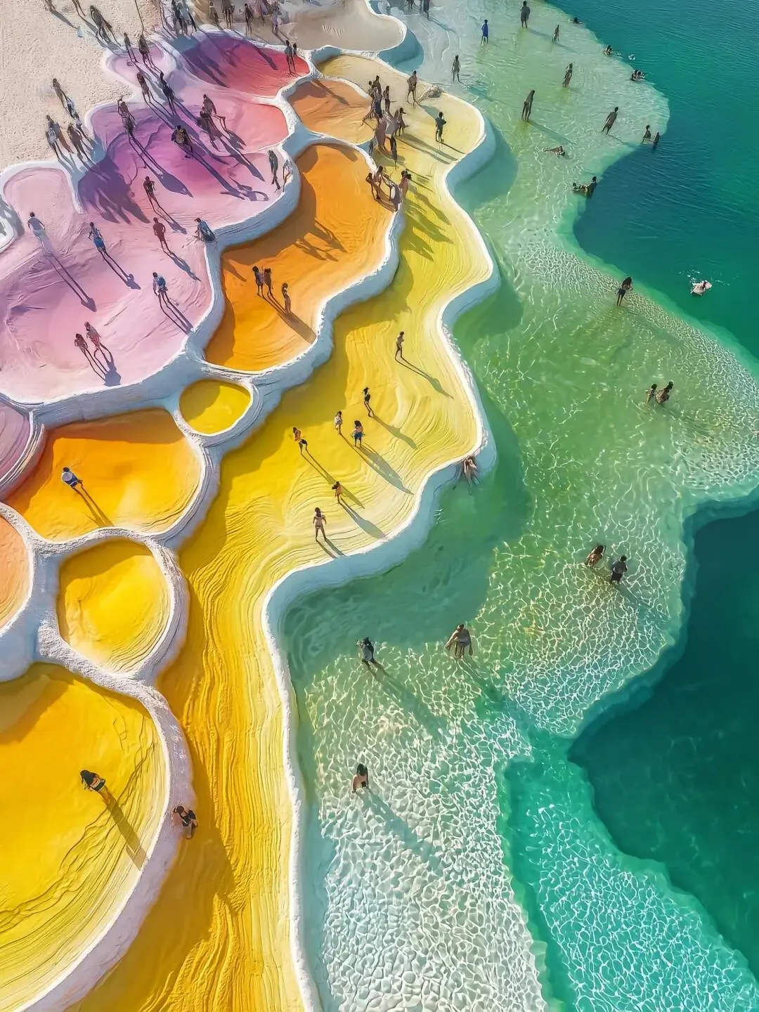 平潭七彩大海：这个夏天的爆款✨