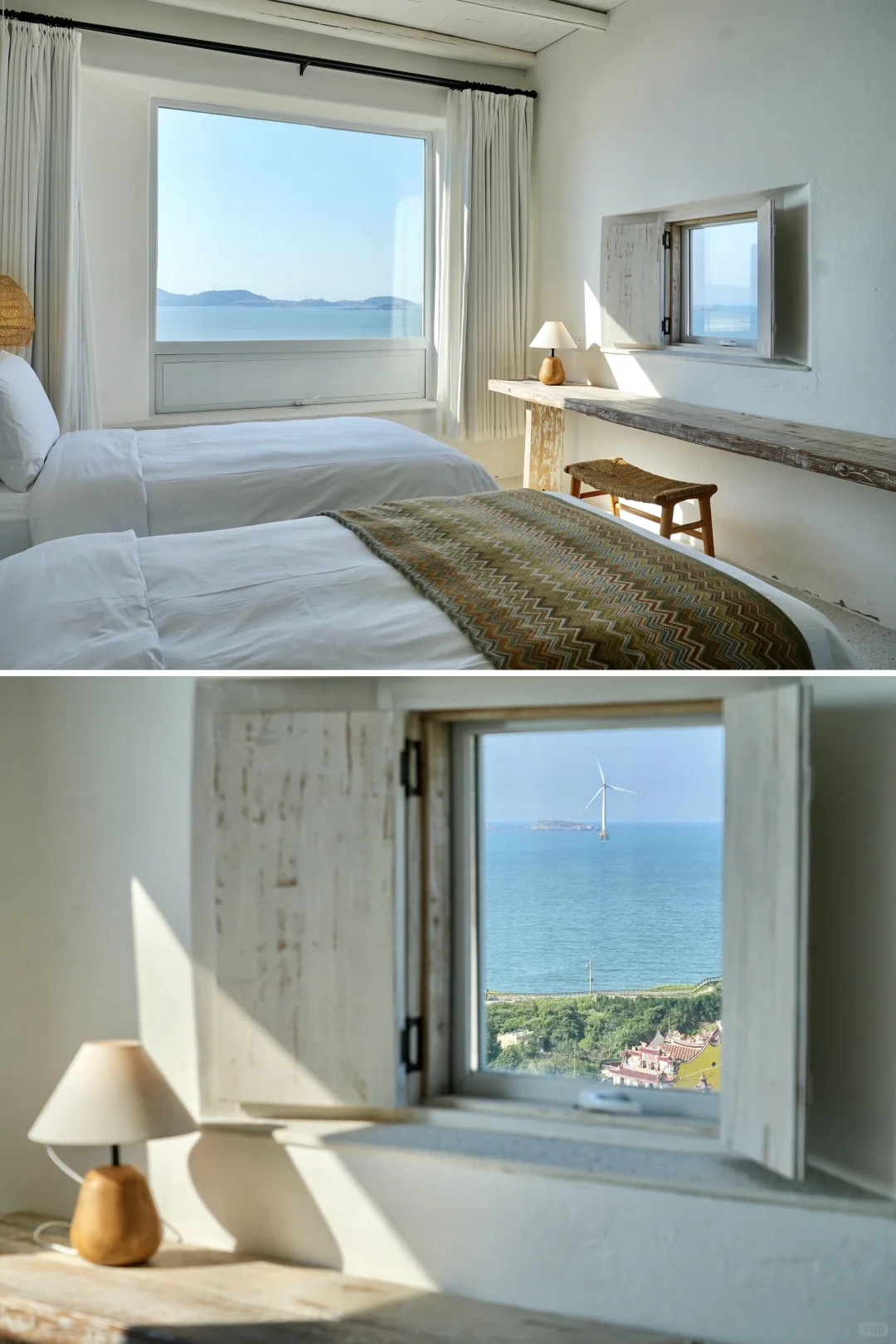 平潭旅游刚回，风车大海美到发疯😭（live图