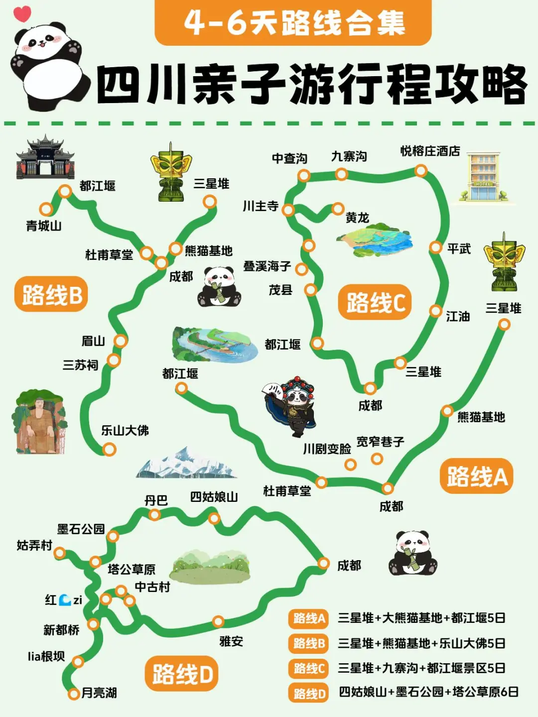 四川旅游最有性价比四川游玩必去景点❤️