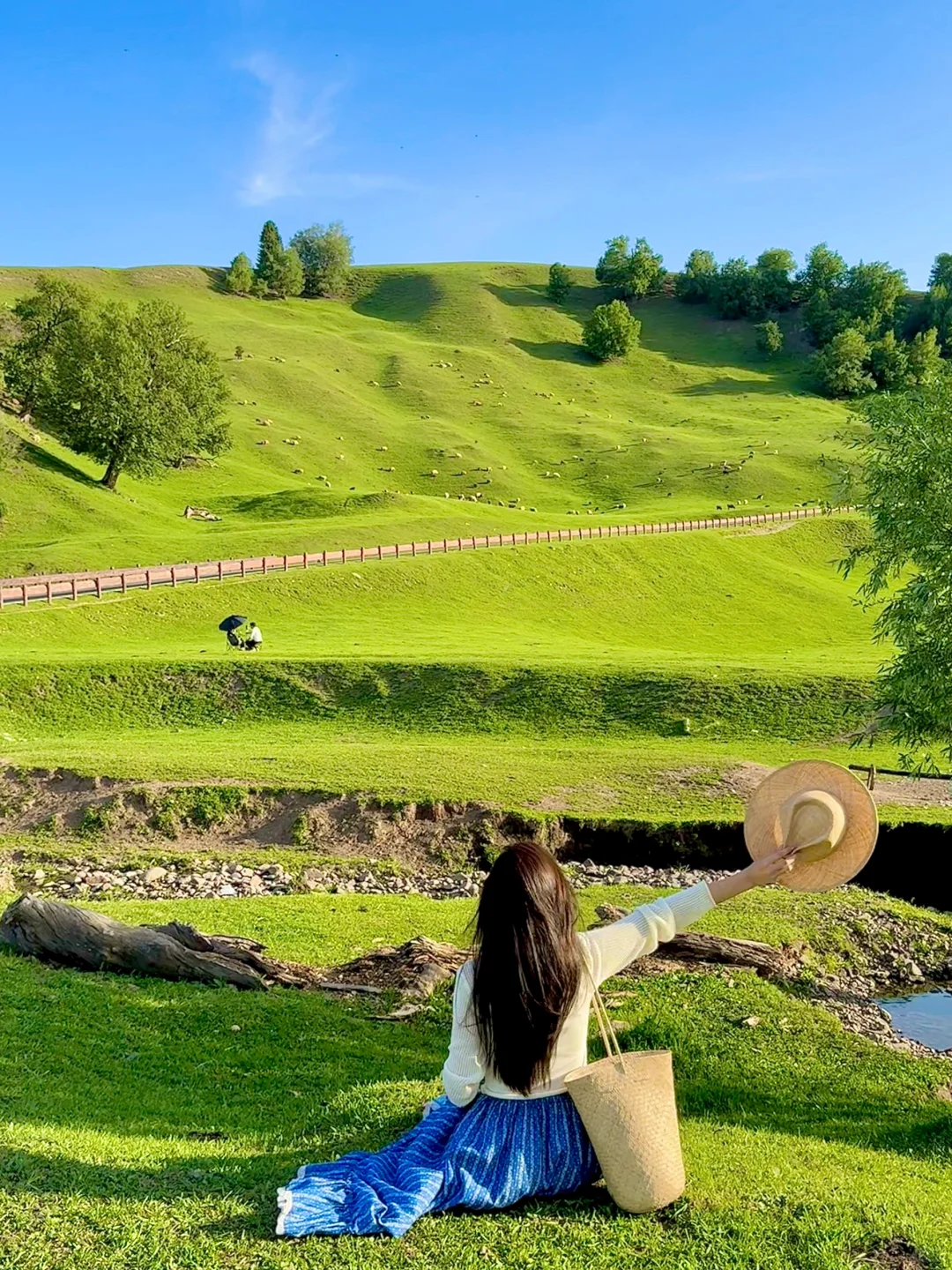 去那拉提别再排队🧎网红桥了🌲