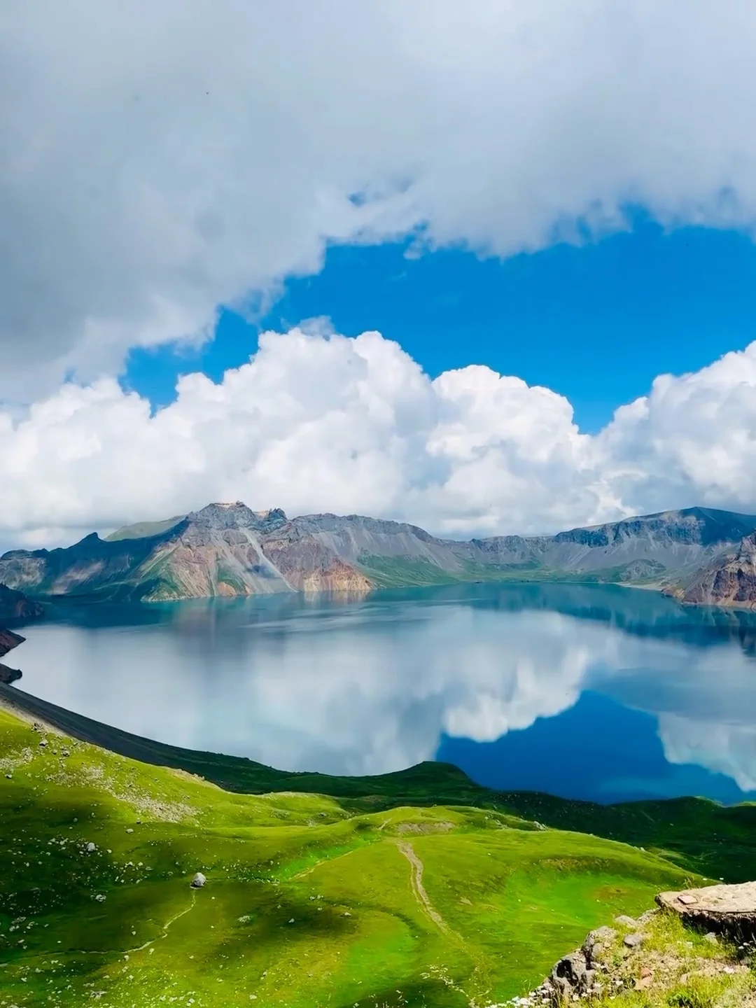 人生建议：6-8月一定要来22℃的长白山避暑💦