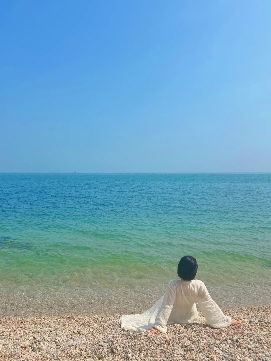 悬崖果冻海💚原来山东真的有个“马尔代夫”‼️