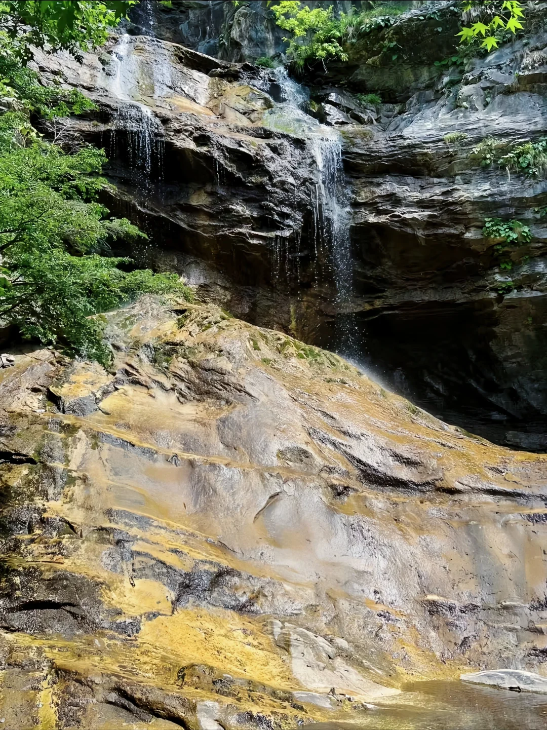 北京市区1.5h‼️小众高山飞瀑溯溪徒步路线