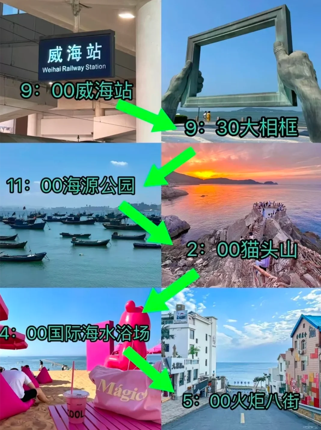 刚从威海回来…连夜整理的避雷攻略‼️