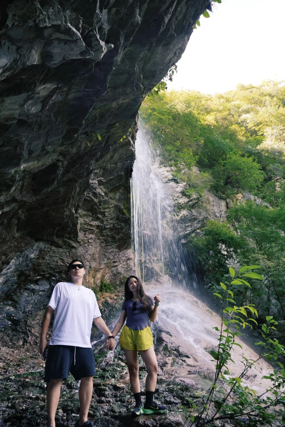 北京怀柔｜打卡秘境悬崖与高山飞瀑⛰️
