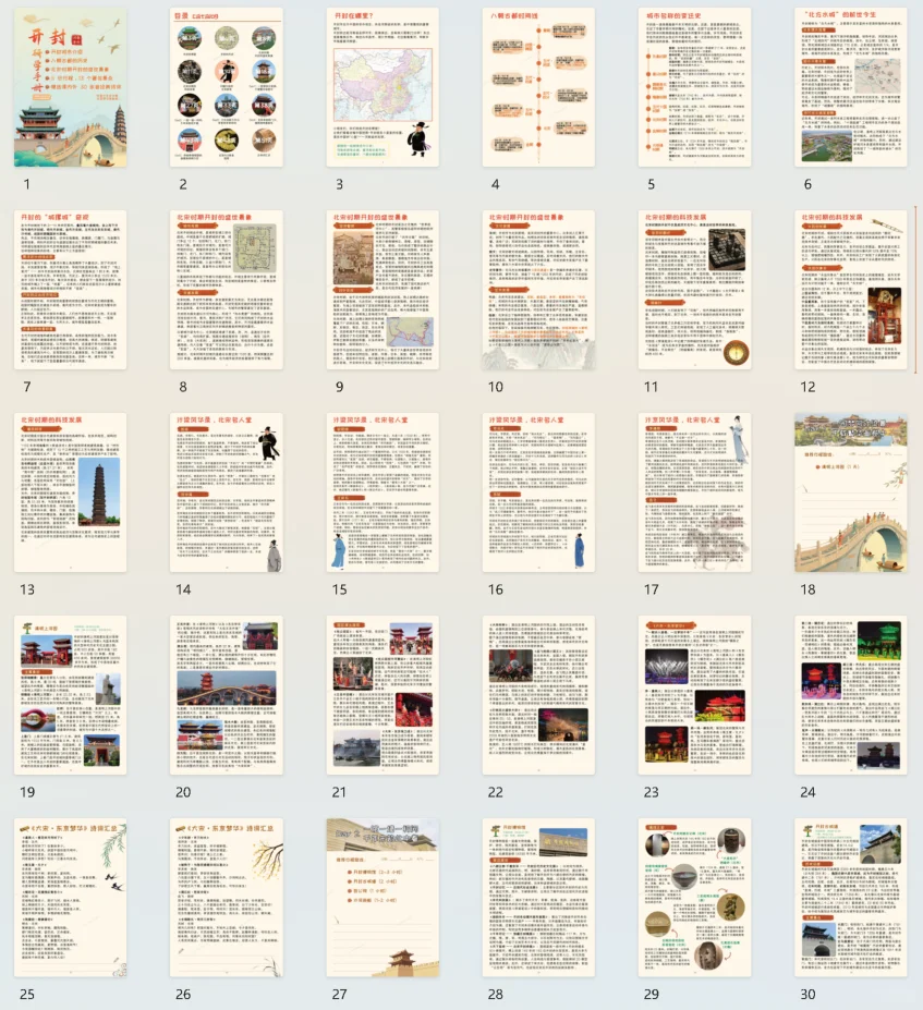 开封亲子游！请带上这部研学手册！！