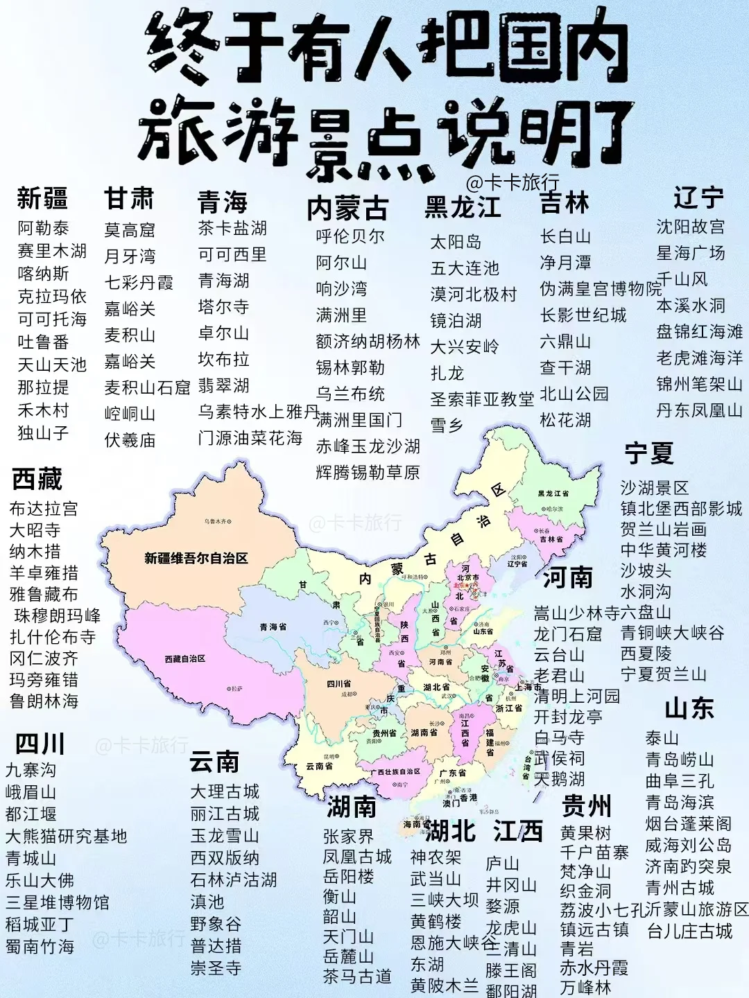 国内最最全美景美食集合🥰