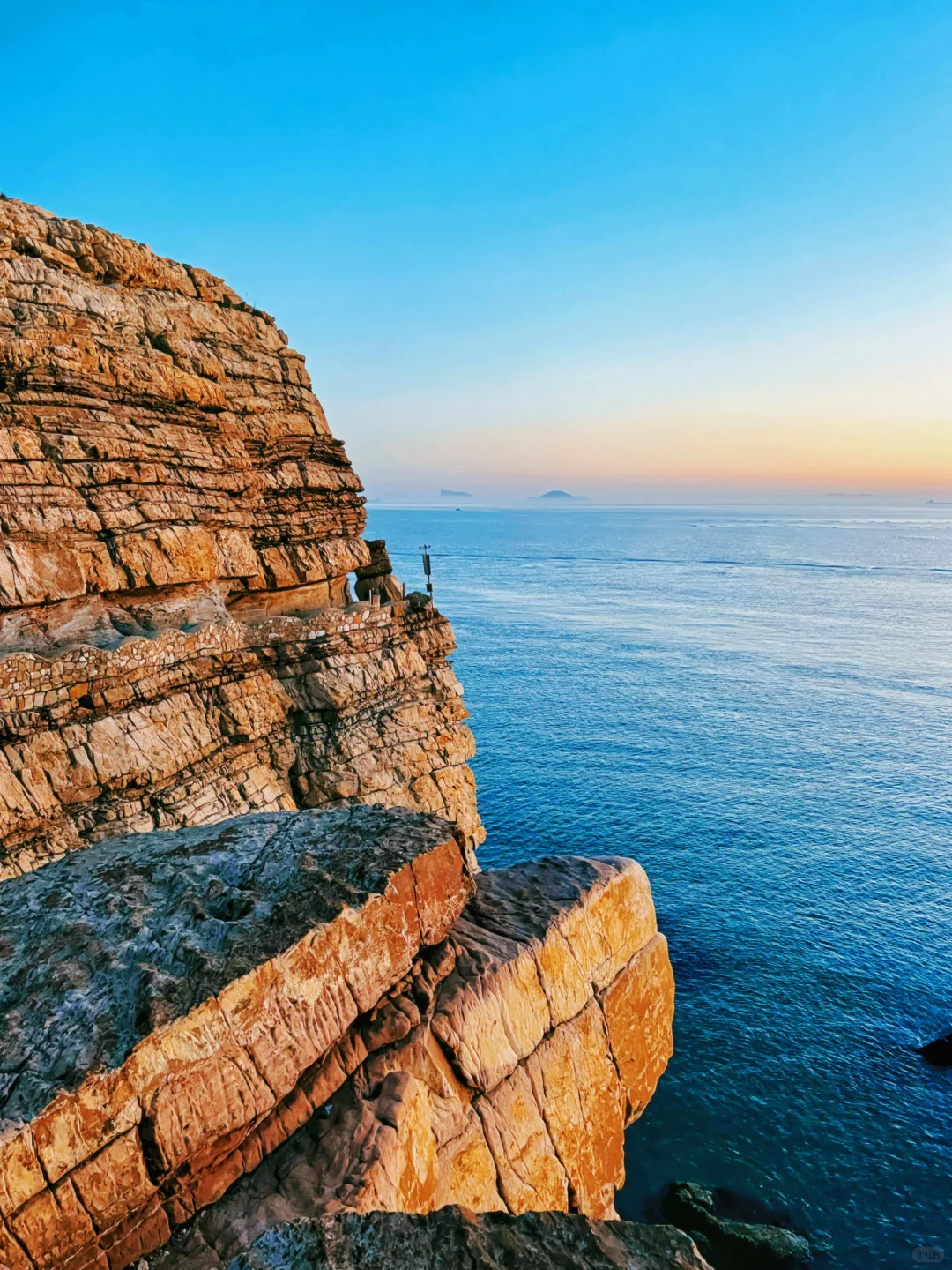 悬崖果冻海💚原来山东真的有个“马尔代夫”‼️