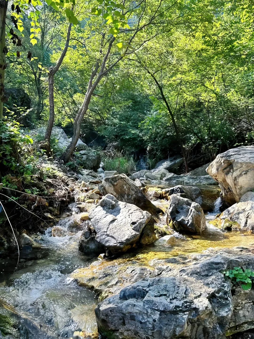 北京市区1.5h‼️小众高山飞瀑溯溪徒步路线