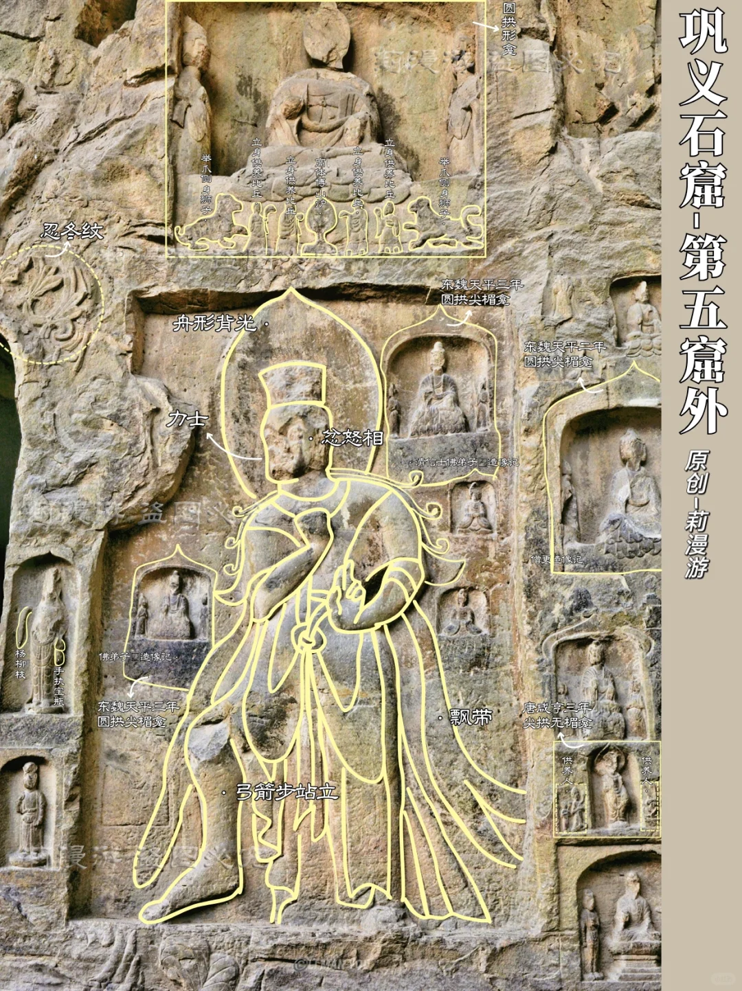 看龙门石窟的遗憾,在巩义石窟全补上了