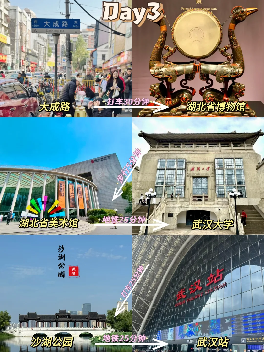 武汉暑期3天2夜旅游攻略,看这篇就够了!!