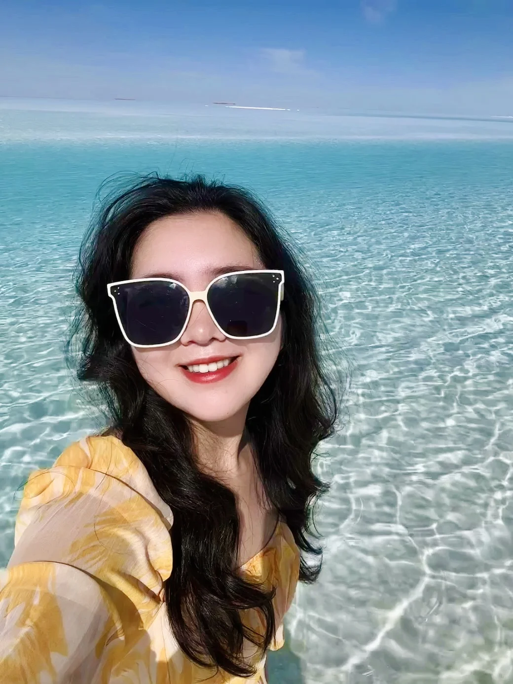 不是马尔代夫，是东台吉乃尔湖！live图好绝！