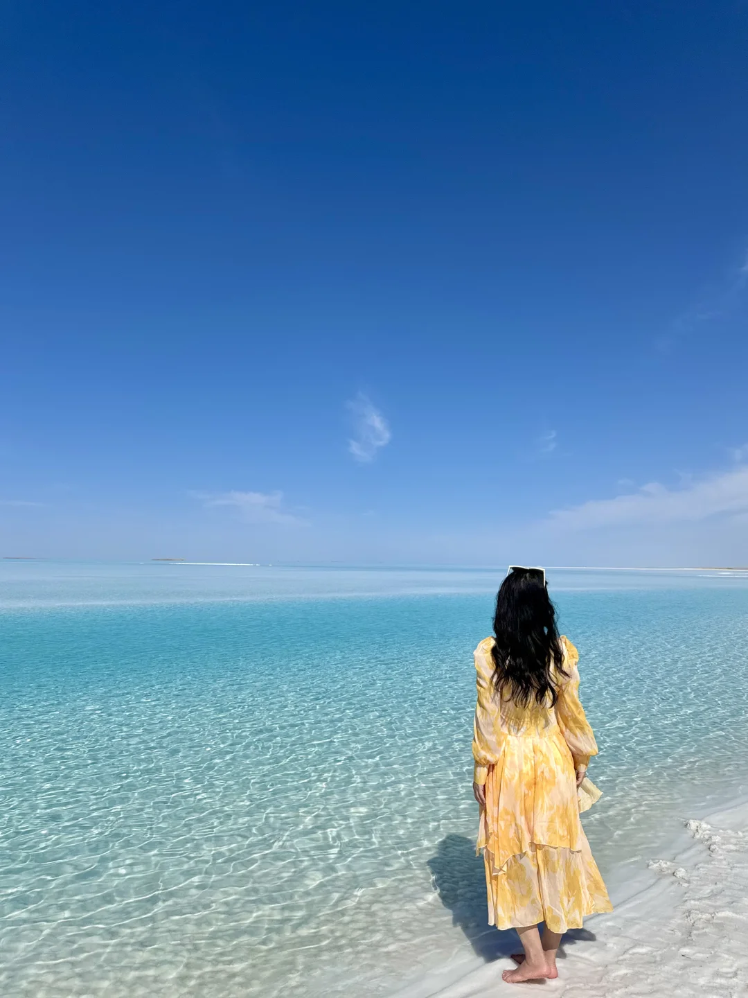 不是马尔代夫，是东台吉乃尔湖！live图好绝！