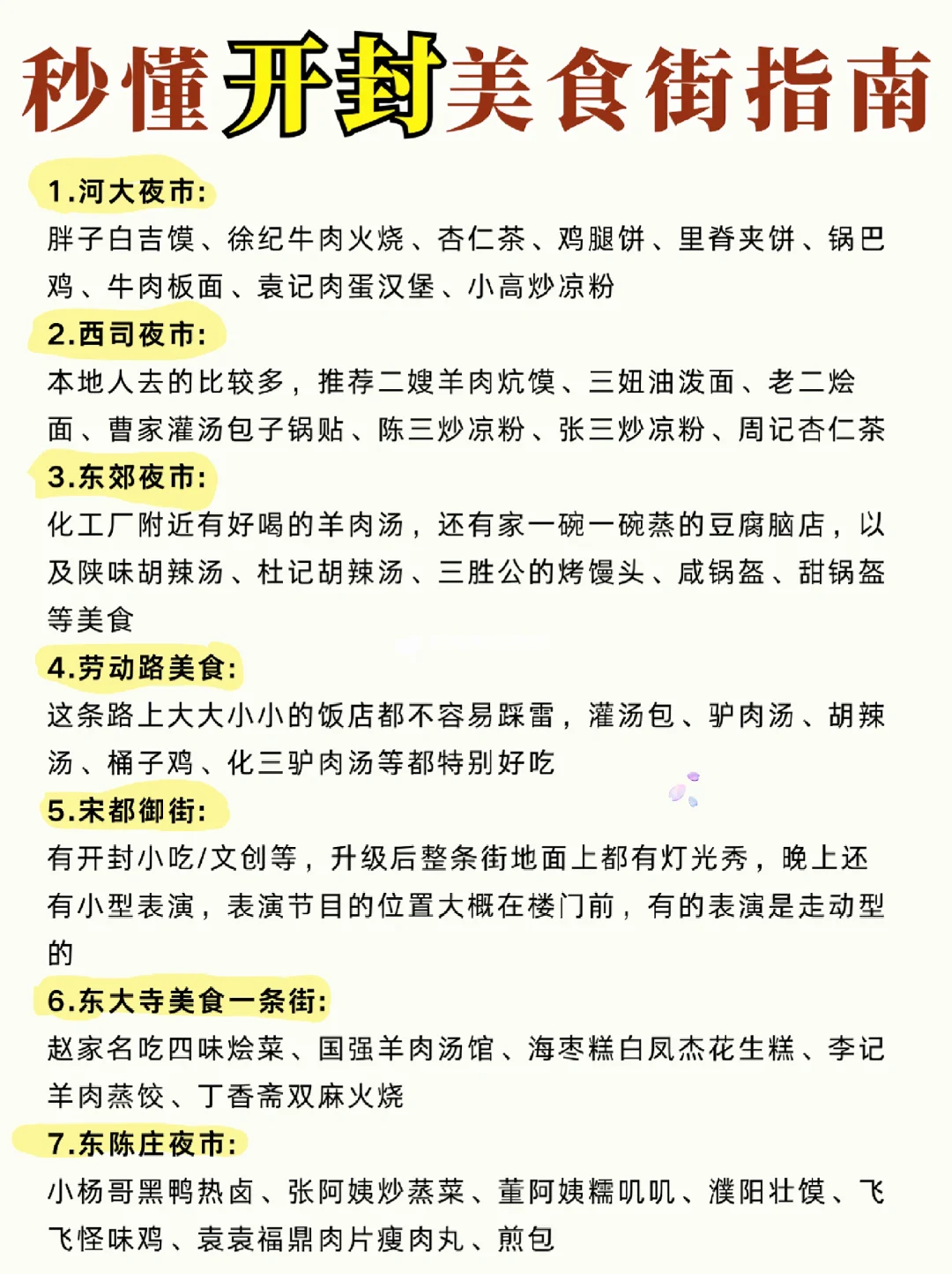 超详细开封🌍景点攻略 |暑假去直接抄作业